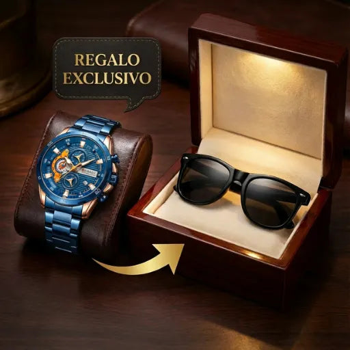 Reloj Imperium + Gafas Cavallier