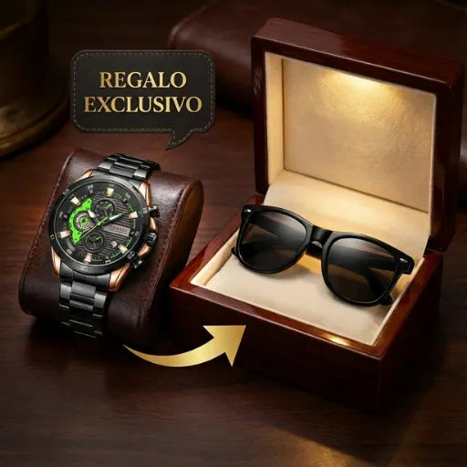 Reloj Imperium + Gafas Cavallier