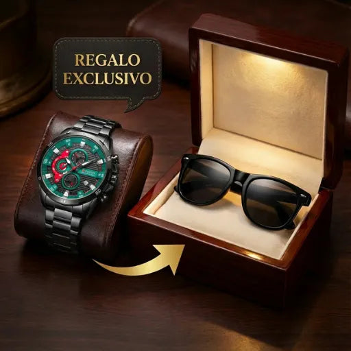 Reloj Imperium + Gafas Cavallier