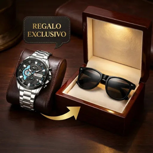Reloj Imperium + Gafas Cavallier